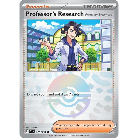 Image for Professor's Research [Professor Sycamore] (Poke Ball Pattern) (125/131) (PRE) - Pokemon