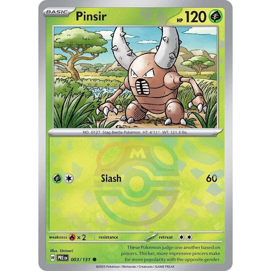 Image for Pinsir (Master Ball Pattern) (003/131) (PRE) - Pokemon