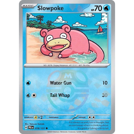 Image for Slowpoke (Master Ball Pattern) (018/131) (PRE) - Pokemon