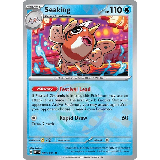 Image for Seaking (Master Ball Pattern) (021/131) (PRE) - Pokemon