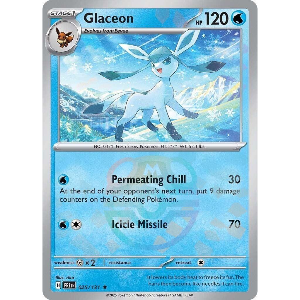 Image for Glaceon (Master Ball Pattern) (025/131) (PRE) - Pokemon
