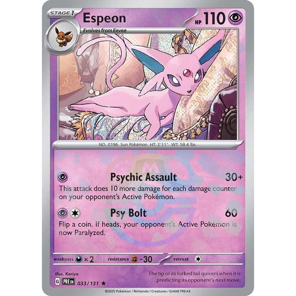 Image for Espeon (Master Ball Pattern) (033/131) (PRE) - Pokemon
