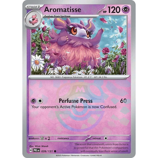 Image for Aromatisse (Master Ball Pattern) (039/131) (PRE) - Pokemon