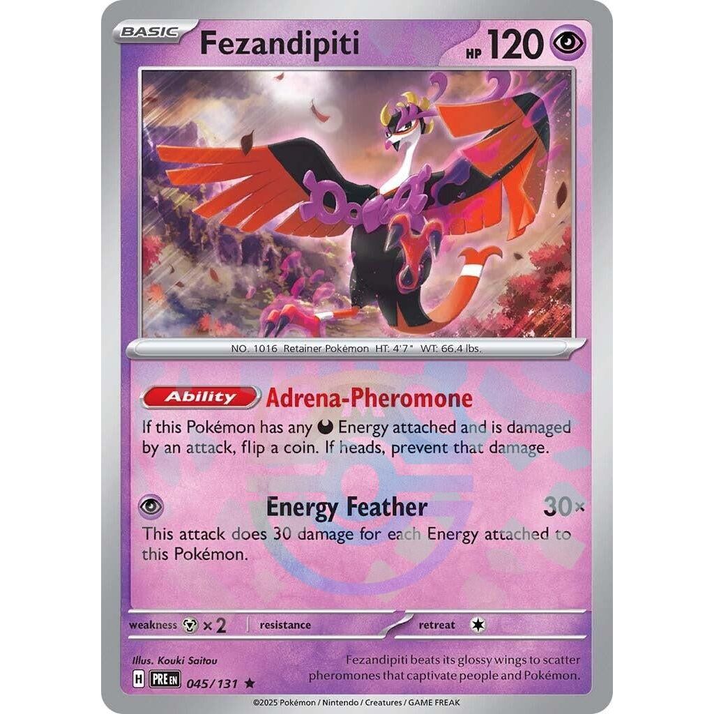 Image for Fezandipiti (Master Ball Pattern) (045/131) (PRE) - Pokemon