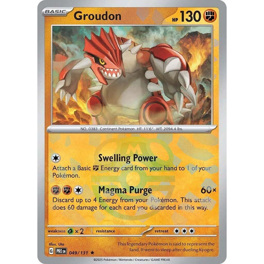 Image for Groudon (Master Ball Pattern) (049/131) (PRE) - Pokemon