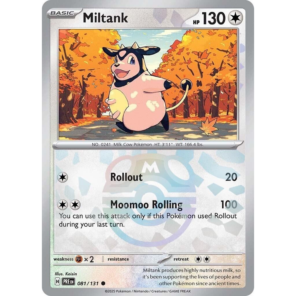 Image for Miltank (Master Ball Pattern) (081/131) (PRE) - Pokemon