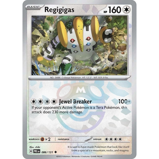 Image for Regigigas (Master Ball Pattern) (086/131) (PRE) - Pokemon
