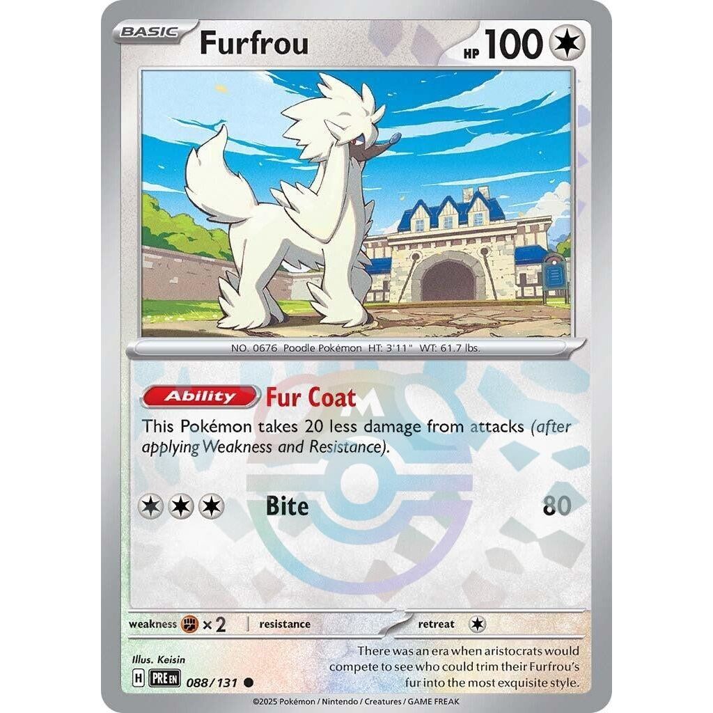 Image for Furfrou (Master Ball Pattern) (088/131) (PRE) - Pokemon