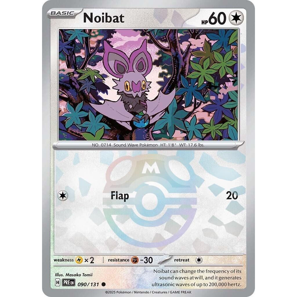 Image for Noibat (Master Ball Pattern) (090/131) (PRE) - Pokemon