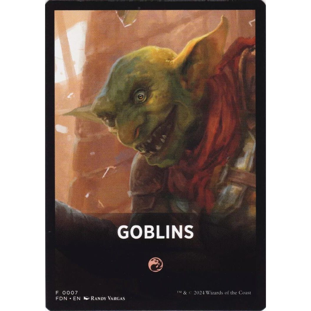 Image for Goblins Theme Card (7) (FDN) - Magic: The Gathering