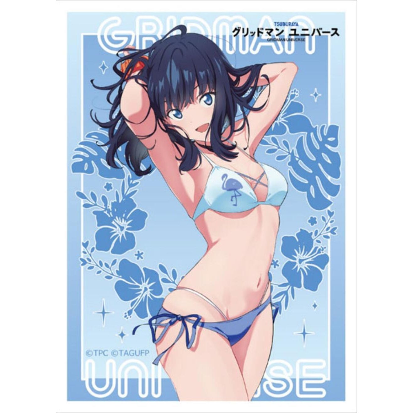 Image for GRIDMAN UNIVERSE New Illustration Sleeve (Rikka Takarada / Swimsuit) (65-Pack) - Card Sleeves
