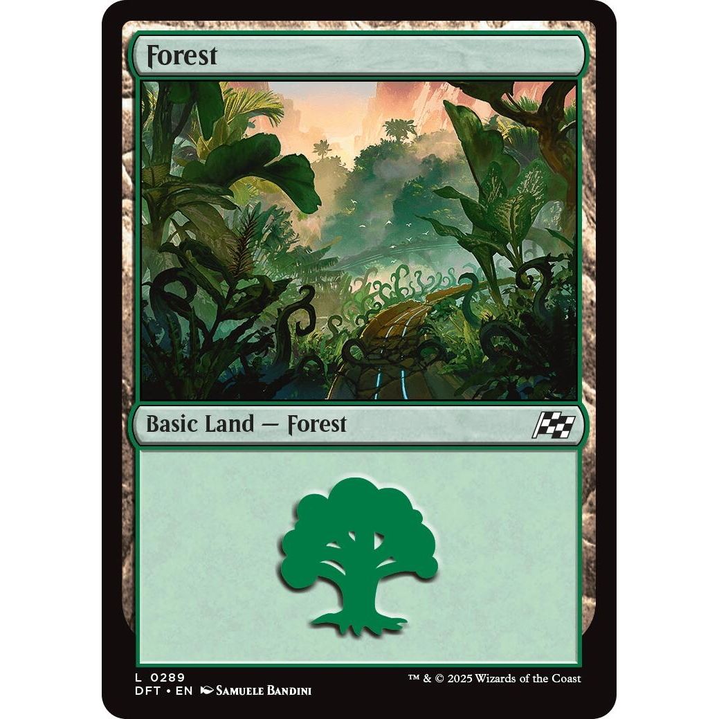 Image for Forest (0289) (289) (DFT) - Magic: The Gathering