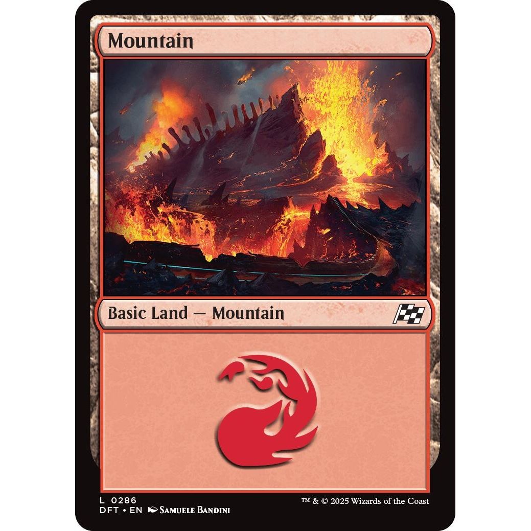 Image for Mountain (0286) (286) (DFT) - Magic: The Gathering