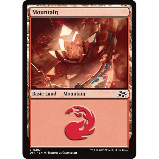 Image for Mountain (0287) (287) (DFT) - Magic: The Gathering