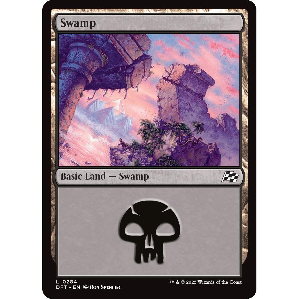 Image for Swamp (0284) (284) (DFT) - Magic: The Gathering