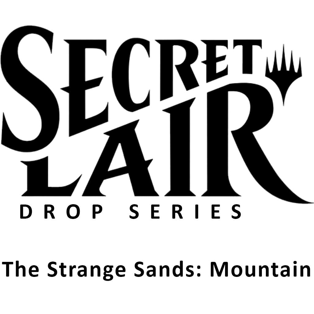 Image for Secret Lair Drop: The Strange Sands: Mountain - Non-Foil Edition - Magic: The Gathering
