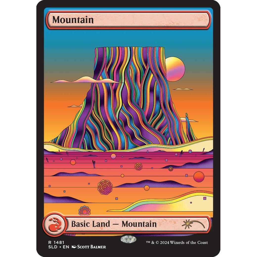 Image for Mountain (1481) (1481) (SLD) - Magic: The Gathering
