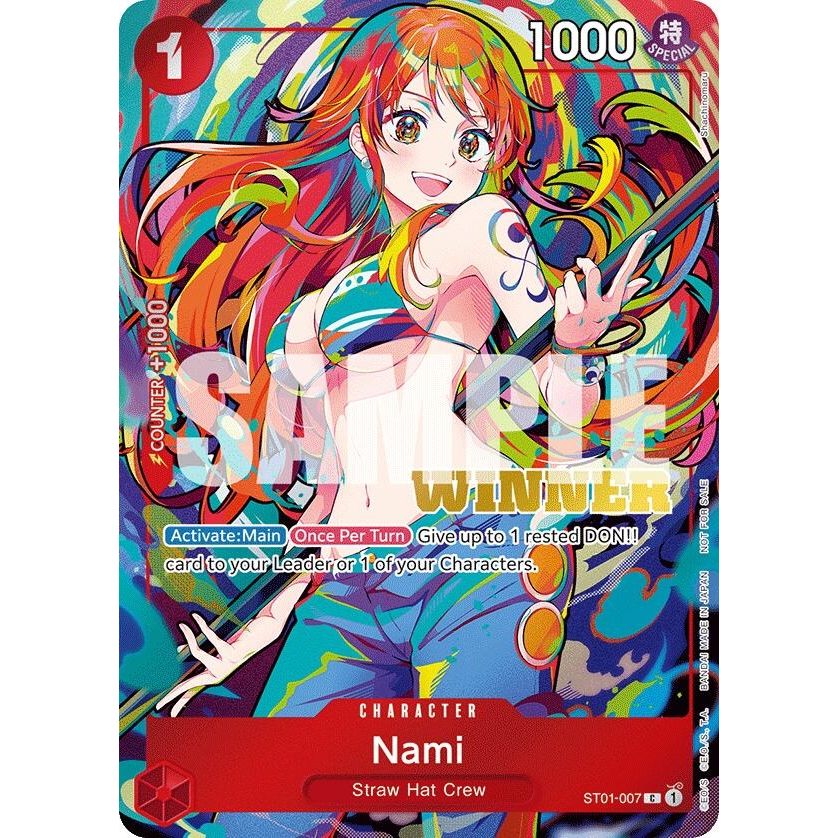 Image for Nami (2025 New Year Event Winner) (ST01-007) (OP-PR) - One Piece Card Game