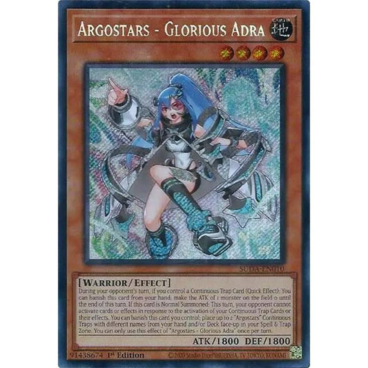 Image for Argostars - Glorious Adra (SUDA-EN010) (SUDA) - YuGiOh