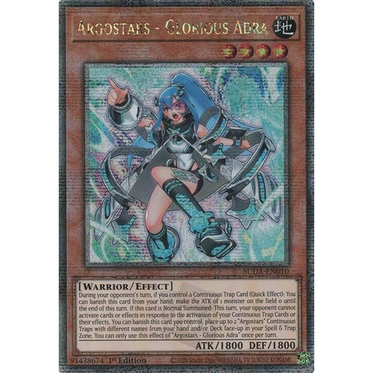 Image for Argostars - Glorious Adra (Quarter Century Secret Rare) (SUDA-EN010) (SUDA) - YuGiOh
