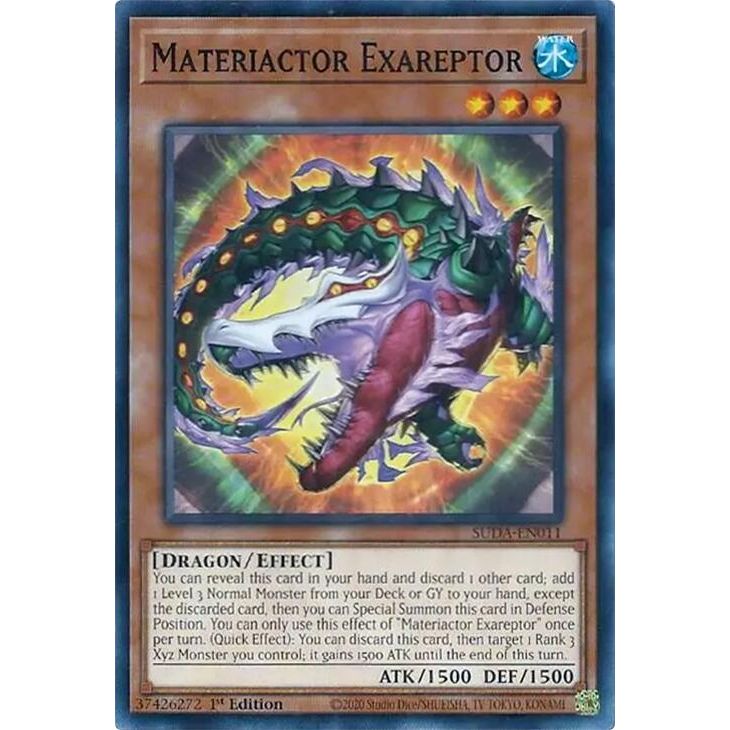 Image for Materiactor Exareptor (SUDA-EN011) (SUDA) - YuGiOh