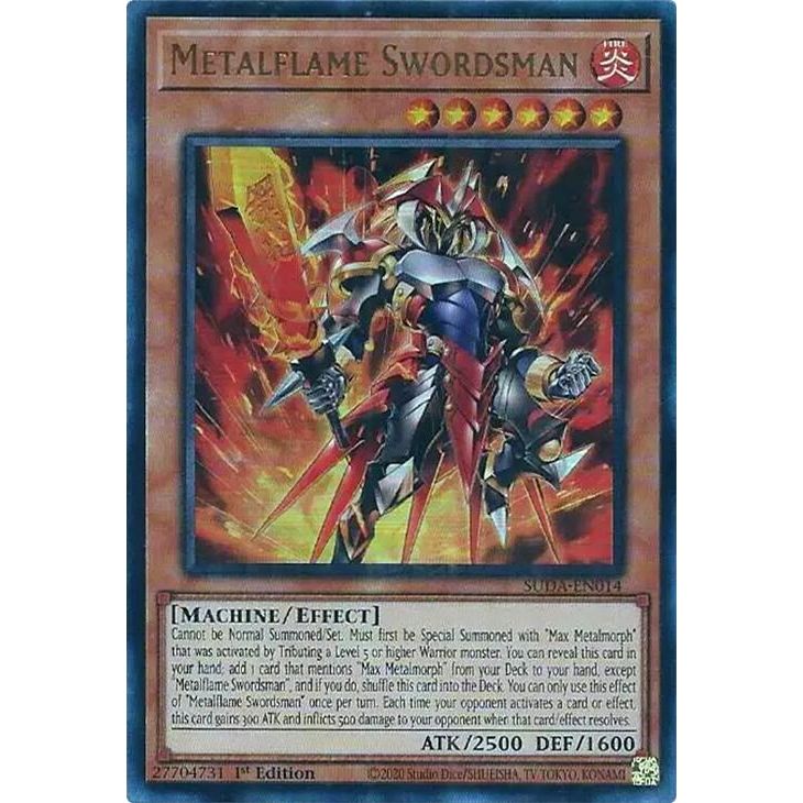 Image for Metalflame Swordsman (SUDA-EN014) (SUDA) - YuGiOh