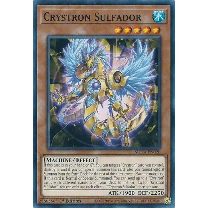 Image for Crystron Sulfador (SUDA-EN020) (SUDA) - YuGiOh