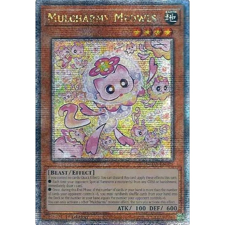 Image for Mulcharmy Meowls (Quarter Century Secret Rare) (SUDA-EN025) (SUDA) - YuGiOh
