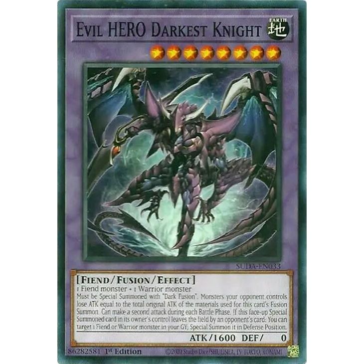 Image for Evil HERO Darkest Knight (SUDA-EN033) (SUDA) - YuGiOh