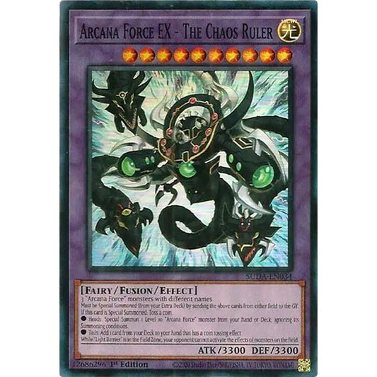 Image for Arcana Force EX - The Chaos Ruler (SUDA-EN034) (SUDA) - YuGiOh