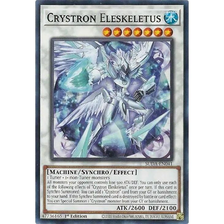 Image for Crystron Eleskeletus (SUDA-EN041) (SUDA) - YuGiOh