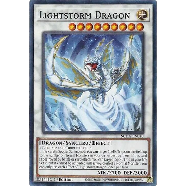 Image for Lightstorm Dragon (SUDA-EN043) (SUDA) - YuGiOh