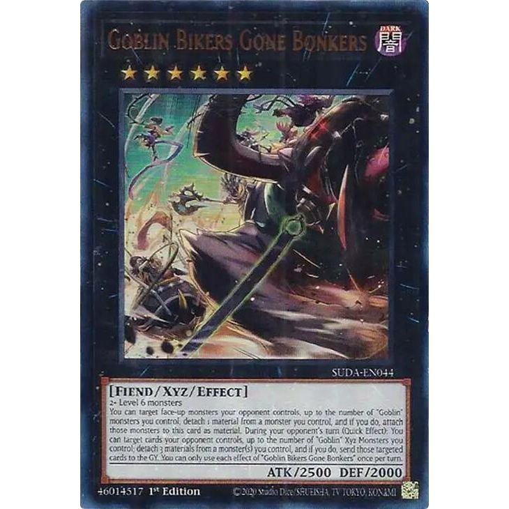Image for Goblin Bikers Gone Bonkers (SUDA-EN044) (SUDA) - YuGiOh