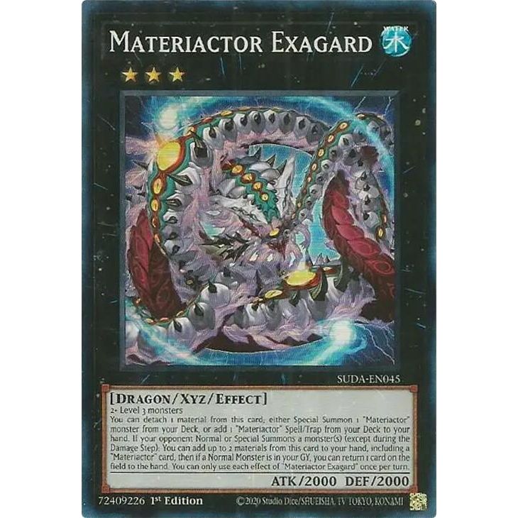 Image for Materiactor Exagard (SUDA-EN045) (SUDA) - YuGiOh