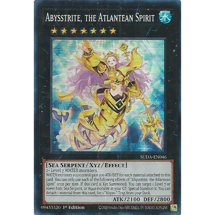 Image for Abysstrite, the Atlantean Spirit (SUDA-EN046) (SUDA) - YuGiOh