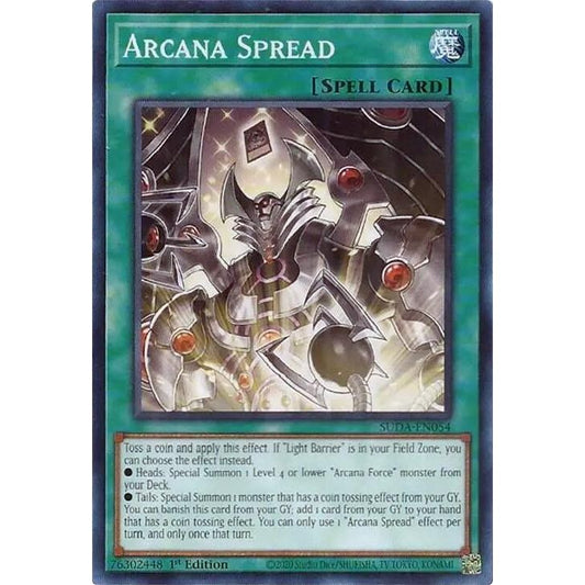 Image for Arcana Spread (SUDA-EN054) (SUDA) - YuGiOh