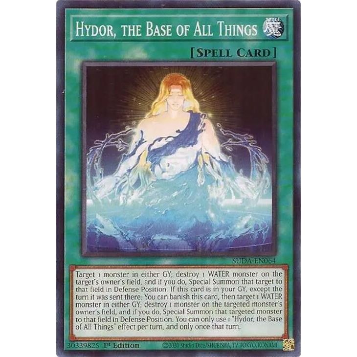 Image for Hydor, the Base of All Things (SUDA-EN064) (SUDA) - YuGiOh