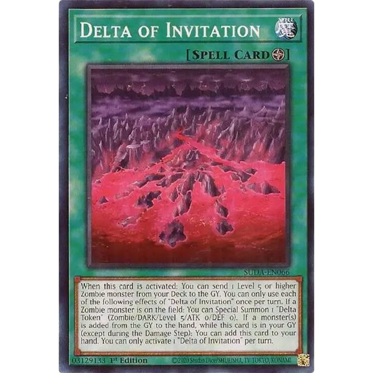 Image for Delta of Invitation (SUDA-EN066) (SUDA) - YuGiOh