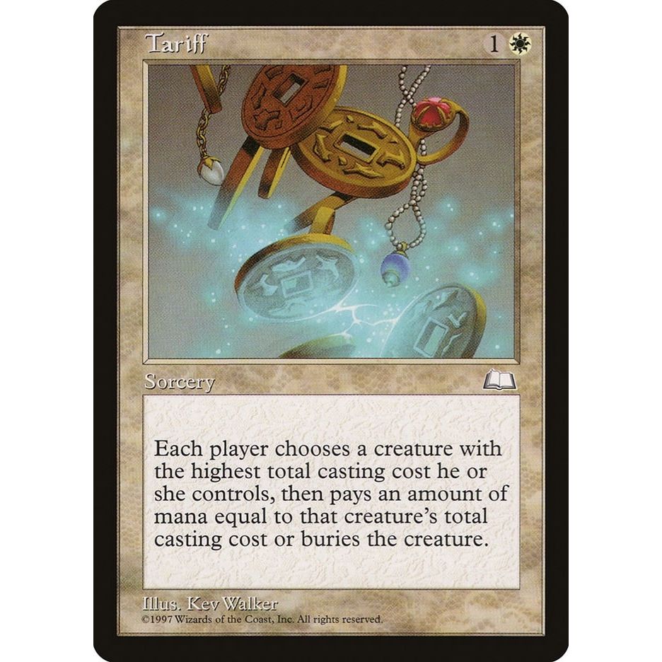 Image for Tariff (WTH) - Magic: The Gathering