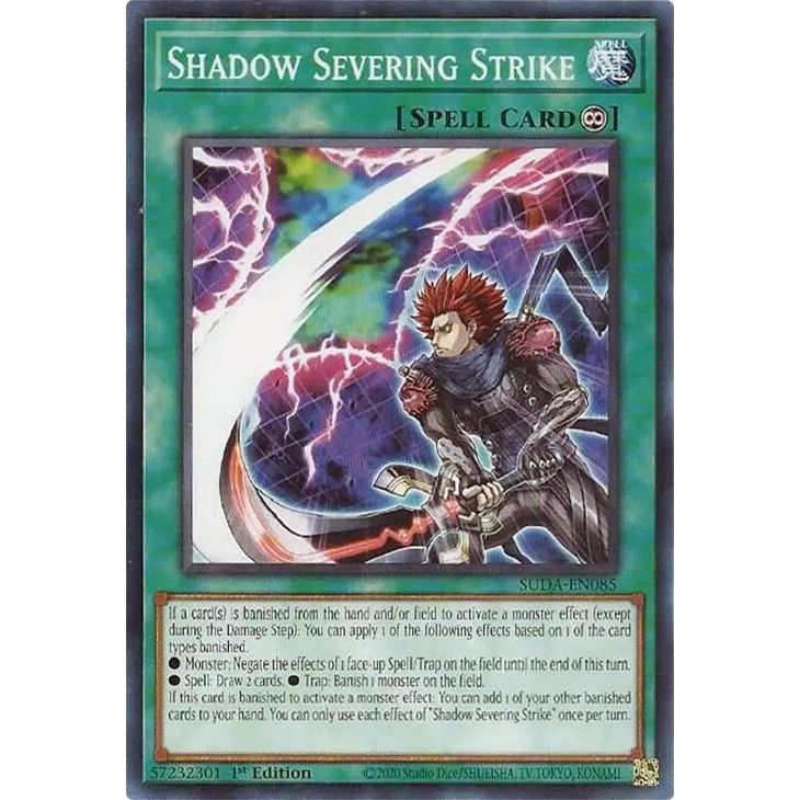 Image for Shadow Severing Strike (SUDA-EN085) (SUDA) - YuGiOh