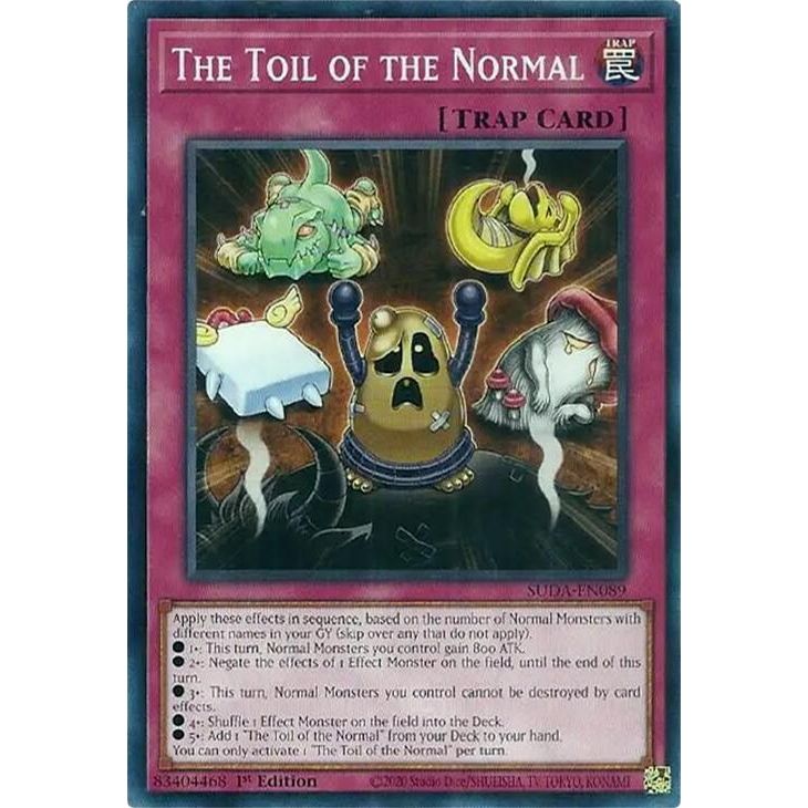 Image for The Toil of the Normal (SUDA-EN089) (SUDA) - YuGiOh