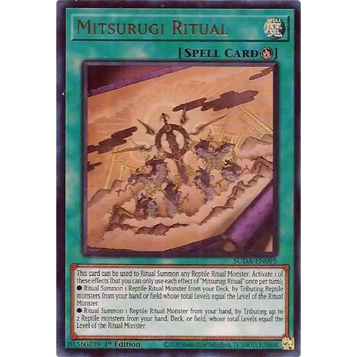 Image for Mitsurugi Ritual (SUDA-EN095) (SUDA) - YuGiOh