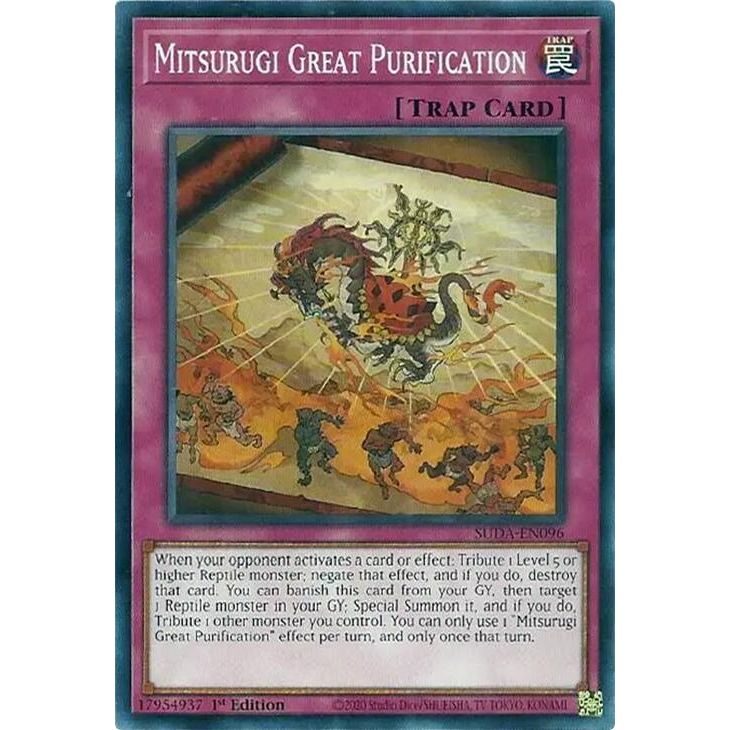 Image for Mitsurugi Great Purification (SUDA-EN096) (SUDA) - YuGiOh