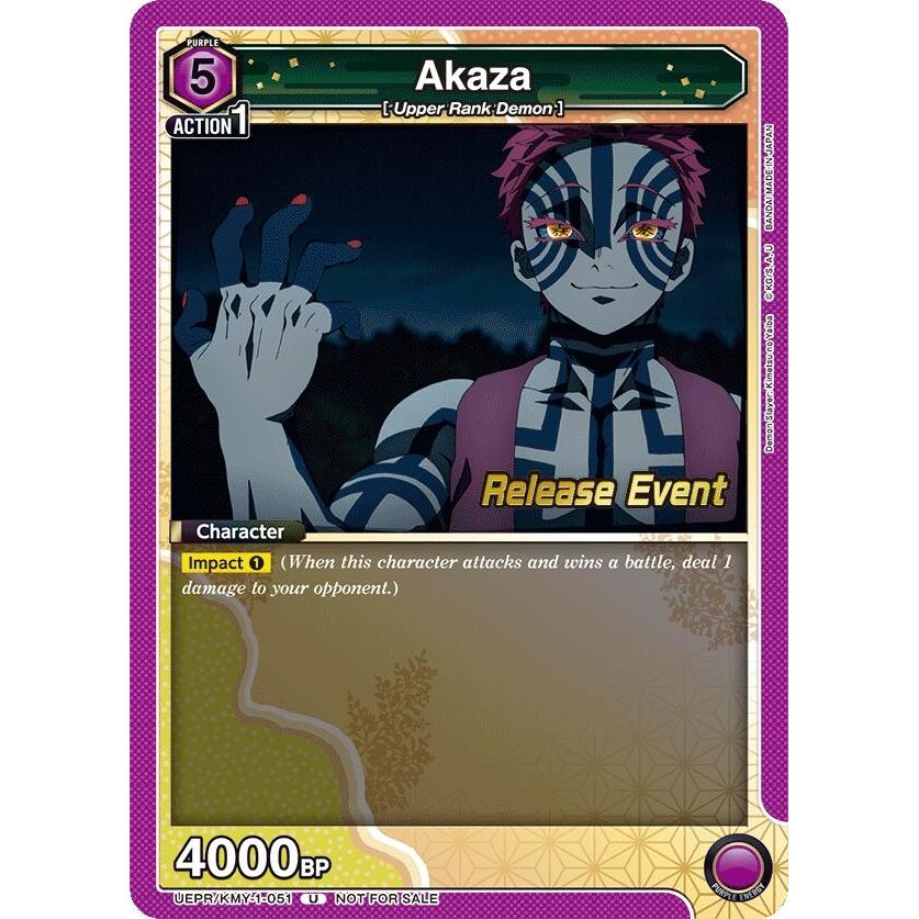 Image for Akaza (051) (UEPR/KMY-1-051) (UE05BT_RE) - Union Arena