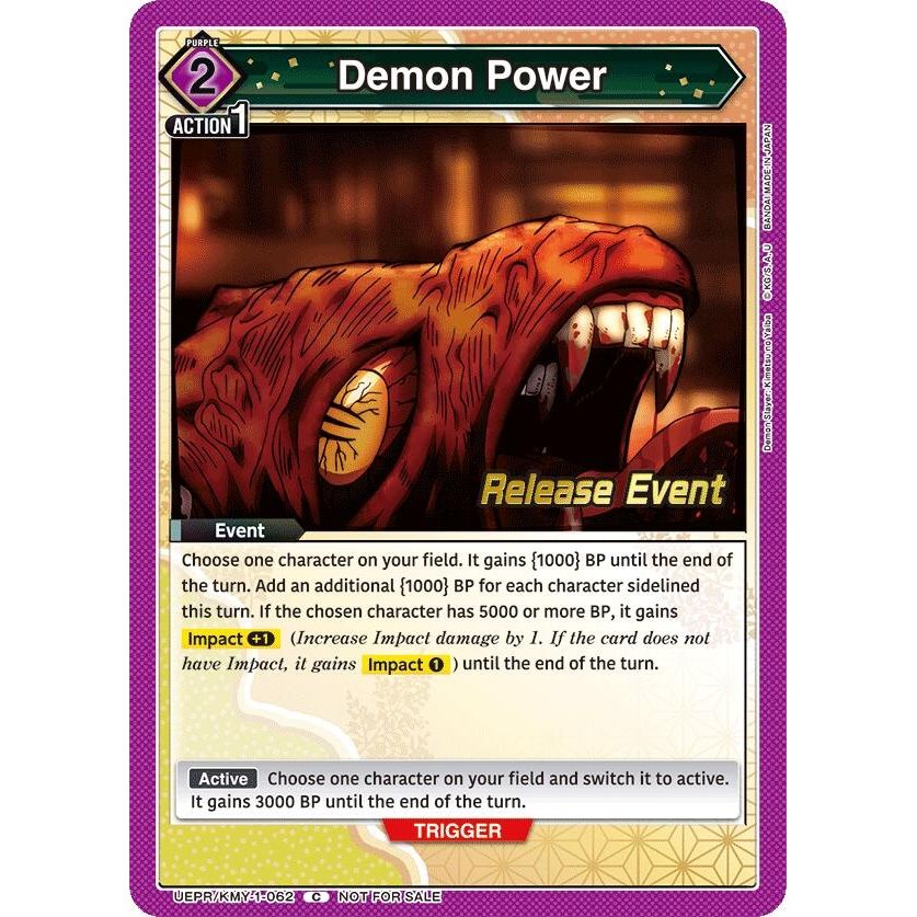 Image for Demon Power (UEPR/KMY-1-062) (UE05BT_RE) - Union Arena