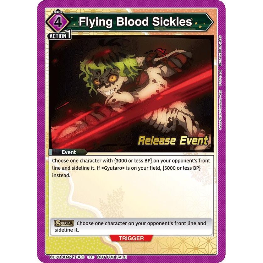Image for Flying Blood Sickles (UEPR/KMY-1-066) (UE05BT_RE) - Union Arena