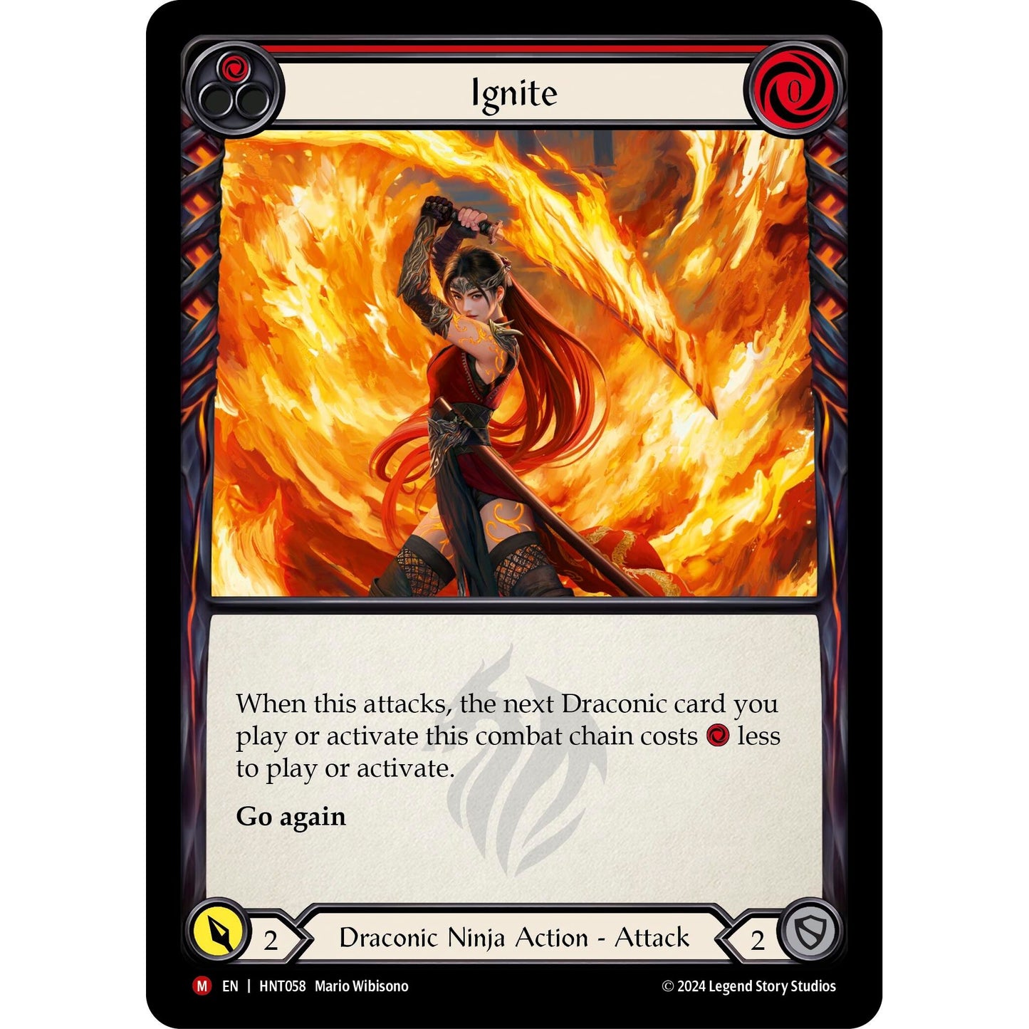 Image for Ignite (HNT058) - Flesh and Blood TCG