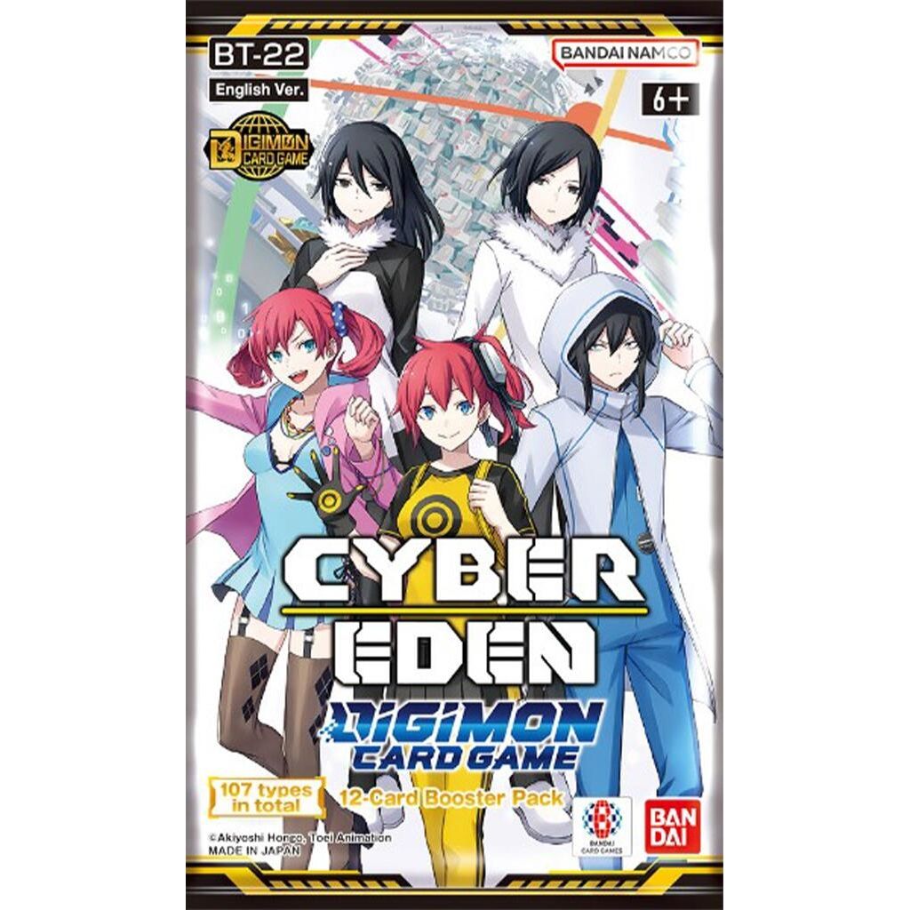 Image for Cyber Eden Booster Pack - Digimon Card Game