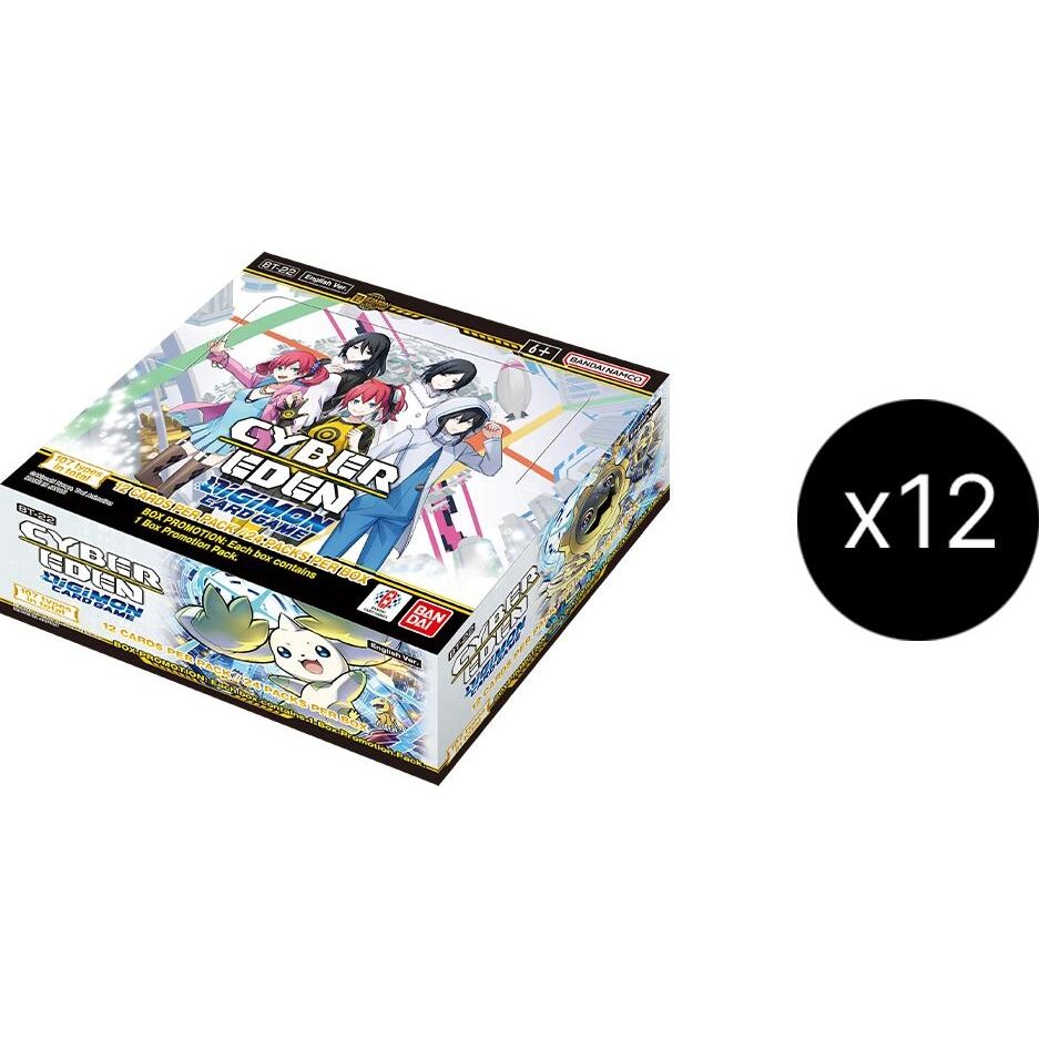 Image for Cyber Eden Booster Box Case - Digimon Card Game