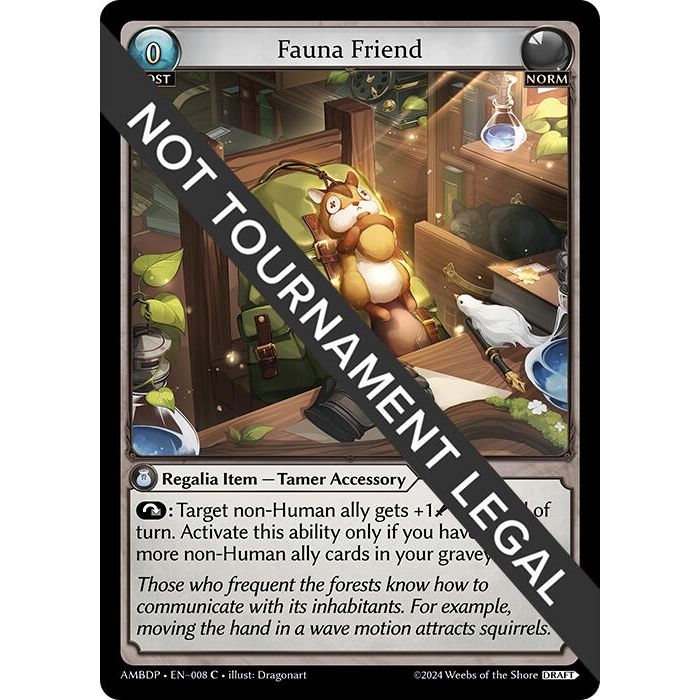 Image for Fauna Friend (008) (AMBDP) - Grand Archive TCG